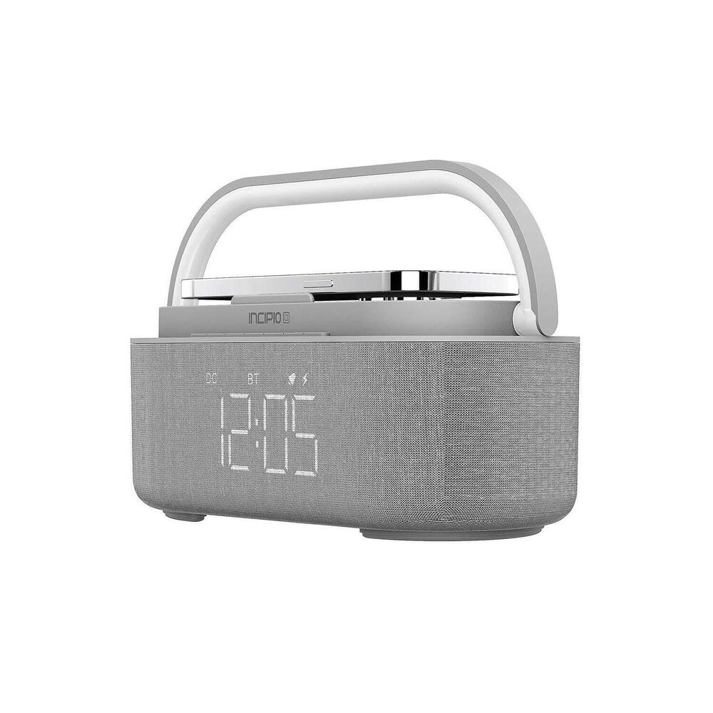 Incipio Wireless Charging Alarm Clock and Speaker